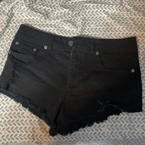 Black Ambiance Apparel Jean Shorts